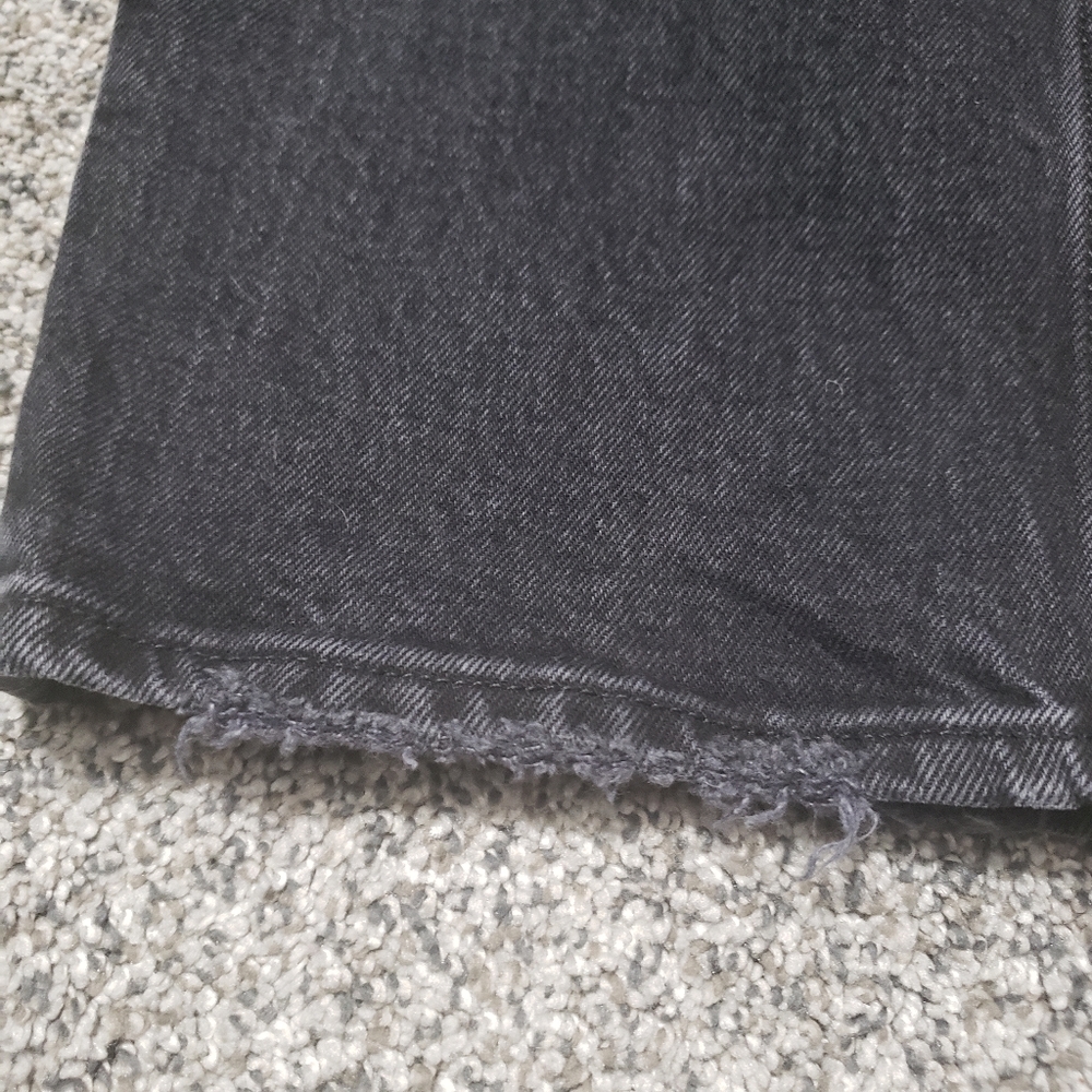 A&F High Rise Jeans with Criss Cross Waistband - Picture 6 of 13